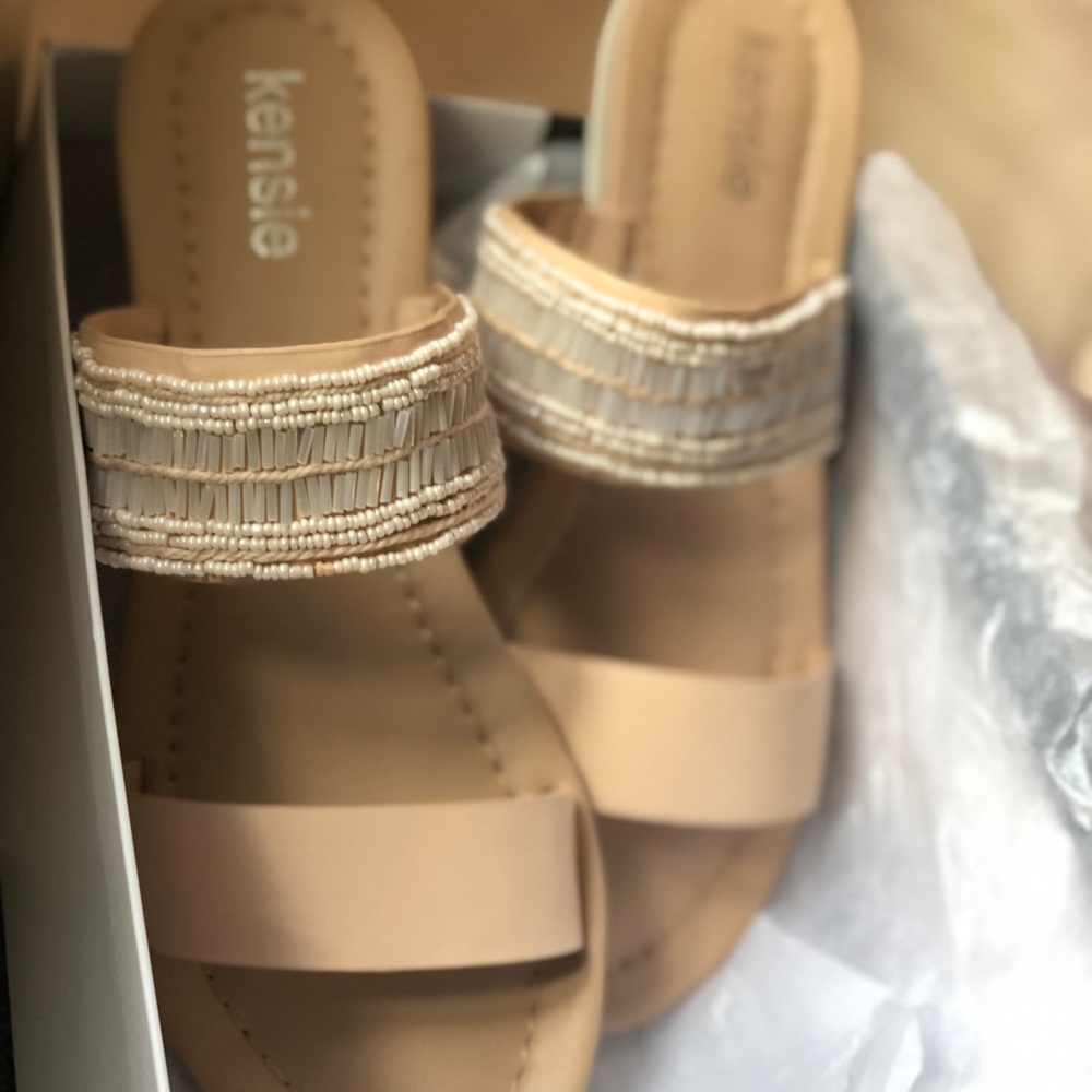 Kenzie Sandals Womens 8.5 Nude